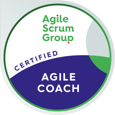 Agile Coach opleiding badge