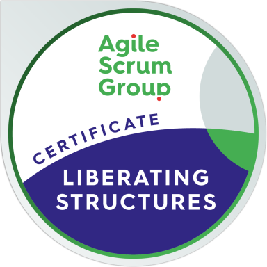 Liberating Structures training badge