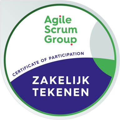 Zakelijk Tekenen training badge
