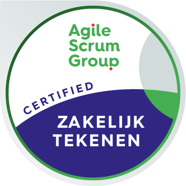 Zakelijk Tekenen training badge